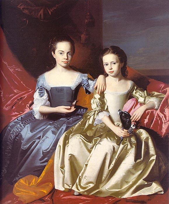 John Singleton Copley Mary MacIntosh Royall and Elizabeth Royall Sweden oil painting art